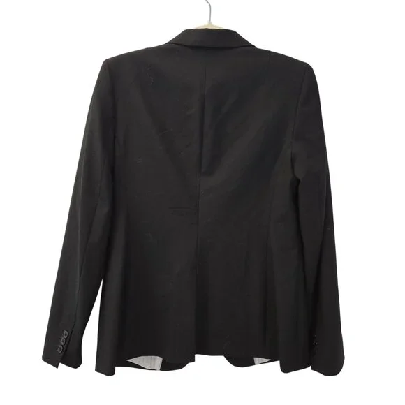 Banana Republic Wool Blend Two Button Blazer Jacket Size 6 - Picture 2 of 7